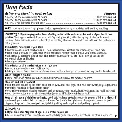 Rite Aid Nicotine Patch Kit, Steps 1 Through 3 to Quit Smoking, 21, 14, 7mg Rite AidUS supplements