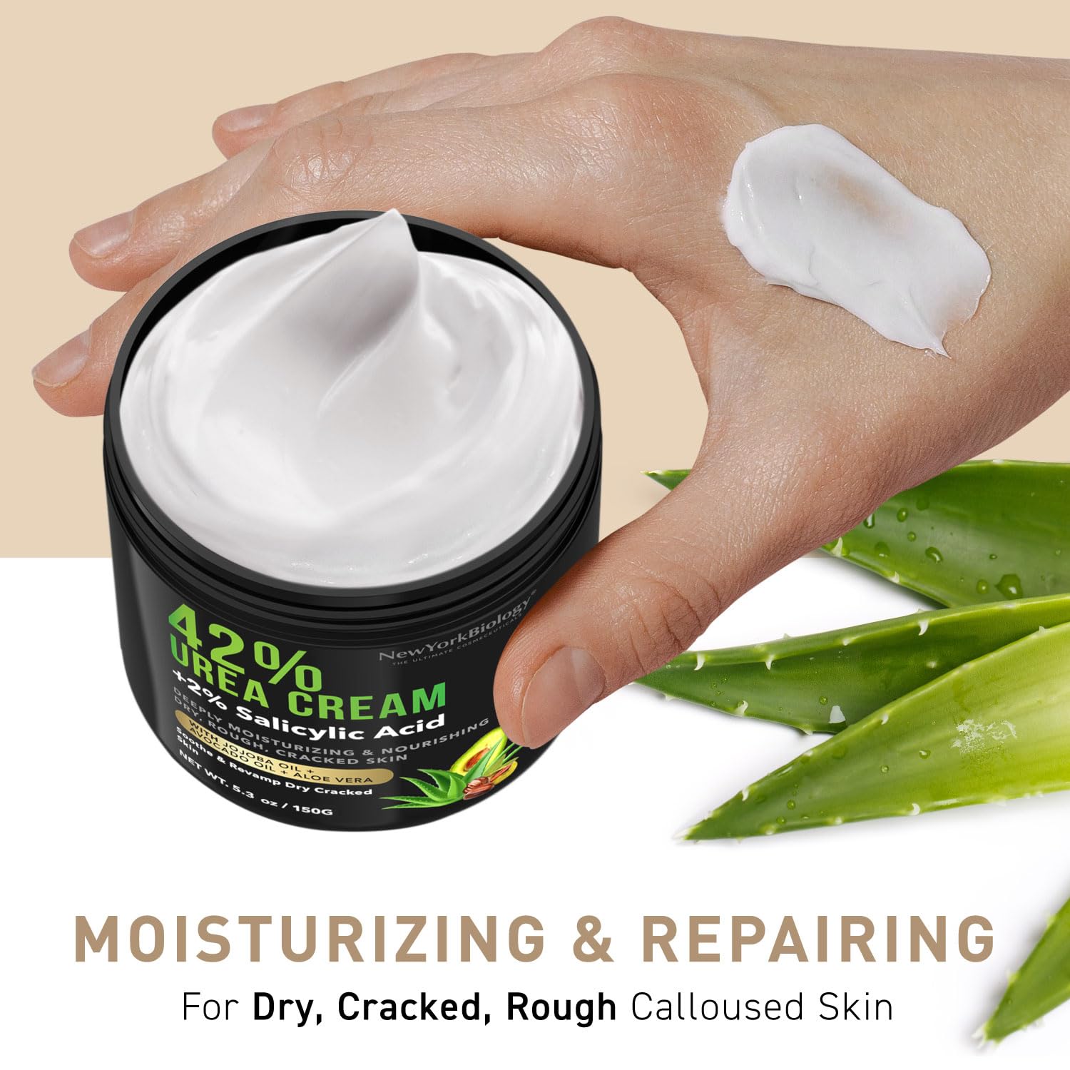 New York Biology 42% Urea Cream with 2% Salicylic Acid - Moisturizing Urea Foot Cream NEW YORK BIOLOGY THE ULTIMATE COSMECEUTICALSUS supplements