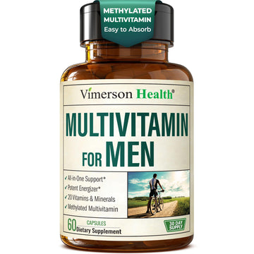 Multivitamin for Men – Methylated Mens Multivitamins & Multiminerals Capsules with Vitamin B12, A, D, C, Zinc, Magnesium & More for Complete Daily Support Vimerson HealthAu supplements