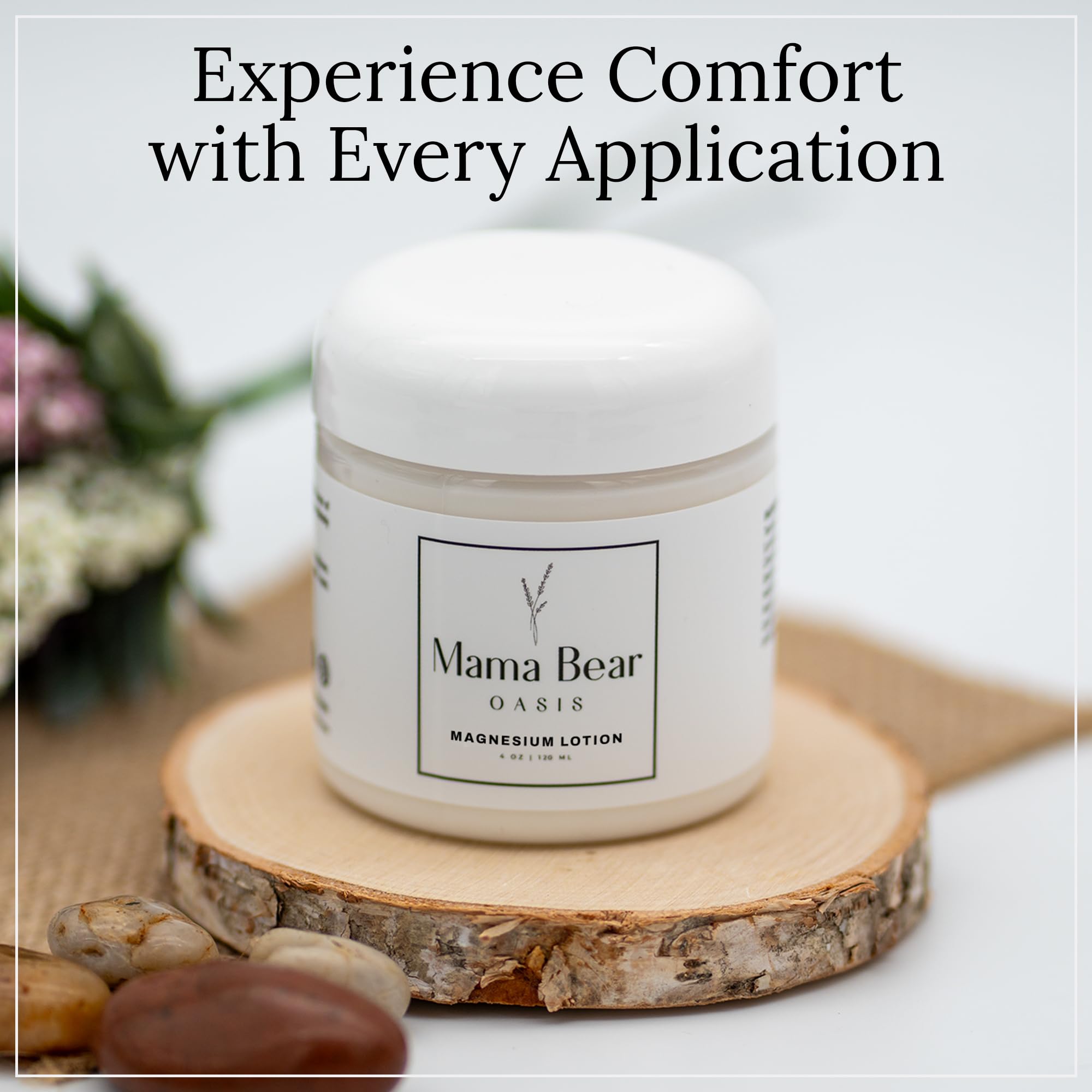 Mama Bear Oasis Lotion - Magnesium Cream - Lavender Magnesium Lotion for Foot, Hands, Legs, Toes Includes Arnica, Vitamin B6, Aloe Vera, MSM (Pack of 2) Mama Bear OasisAu supplements