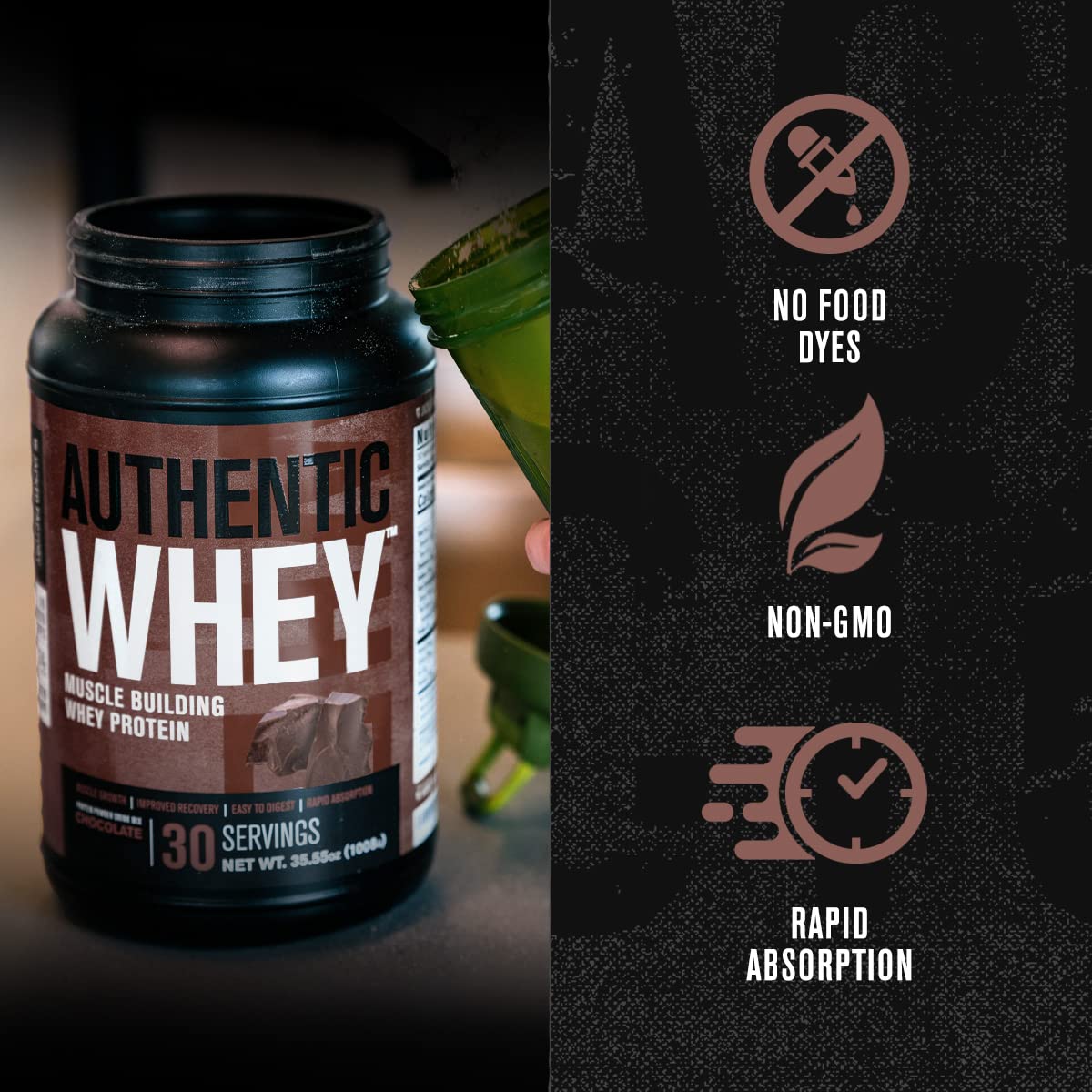 Jacked Factory Authentic Whey Muscle Building Whey Protein Powder - Low Carb Jacked FactoryUS supplements