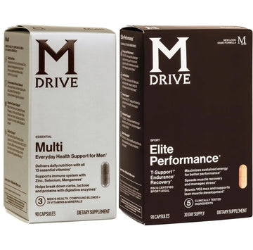 Mdrive Elite Multi - Natural Energy, Strength, Stress Relief, Lean Muscle, Immune Health Support from Zinc, Selenium, Manganese & Vitamin D, Enzymes for Digestive Support MdriveAu supplements