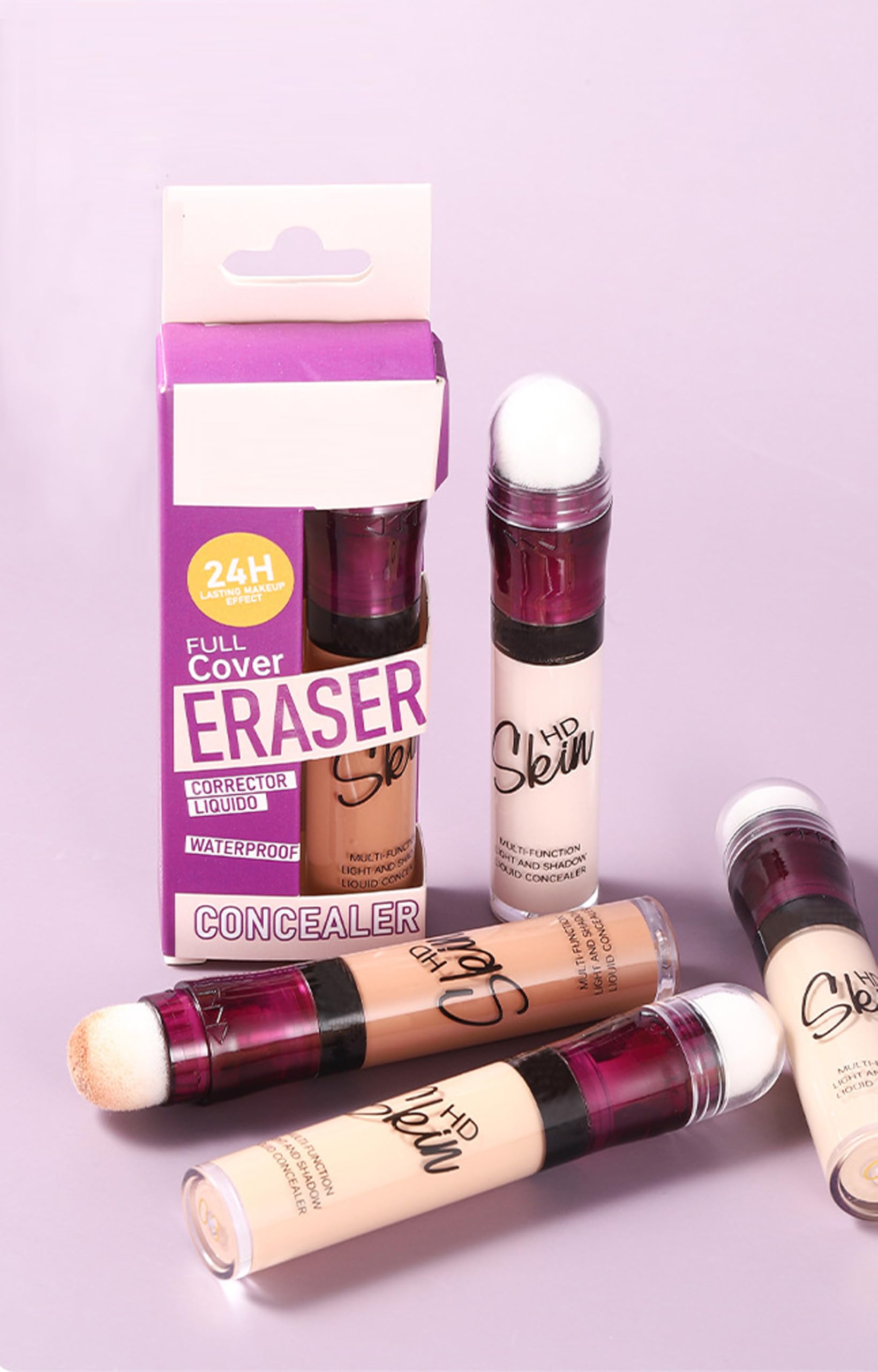 Concealer Stick Foundation Concealer Moisturizing Hydration Brightening Skin Tone Concealer Oil Control Waterproof With Applicator Cushion RHSEDDAu supplements