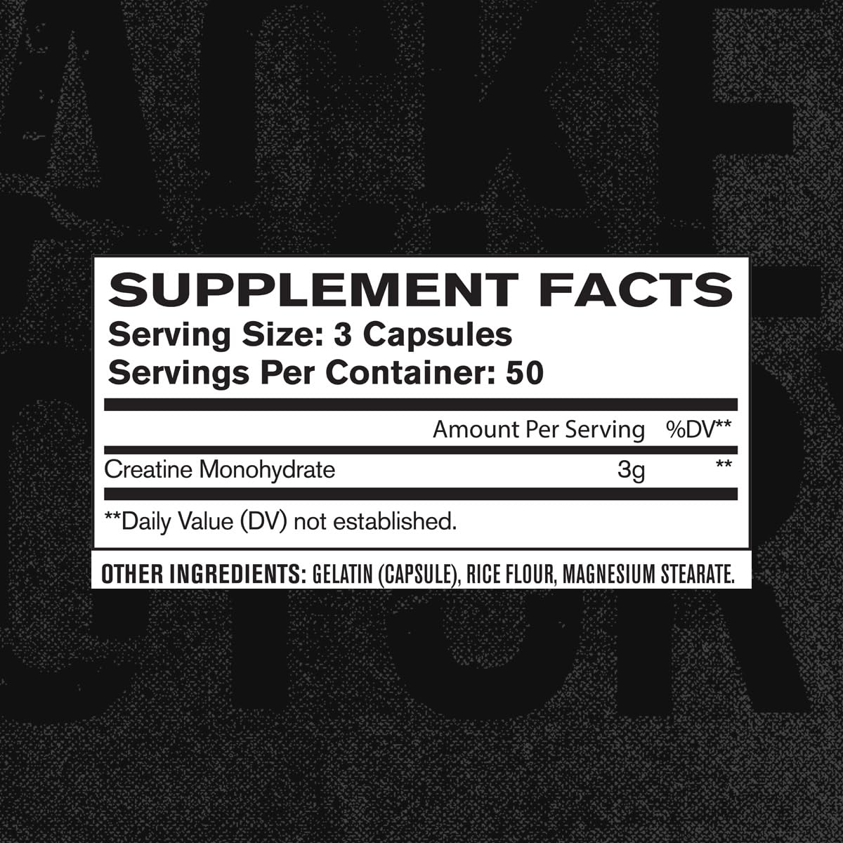 Jacked Factory Creatine Monohydrate Capsules - Creatine Pills for Muscle Growth, Increased Strength, Enhanced Energy Output and Improved Athletic Performance - 150 Capsules Jacked FactoryAu supplements