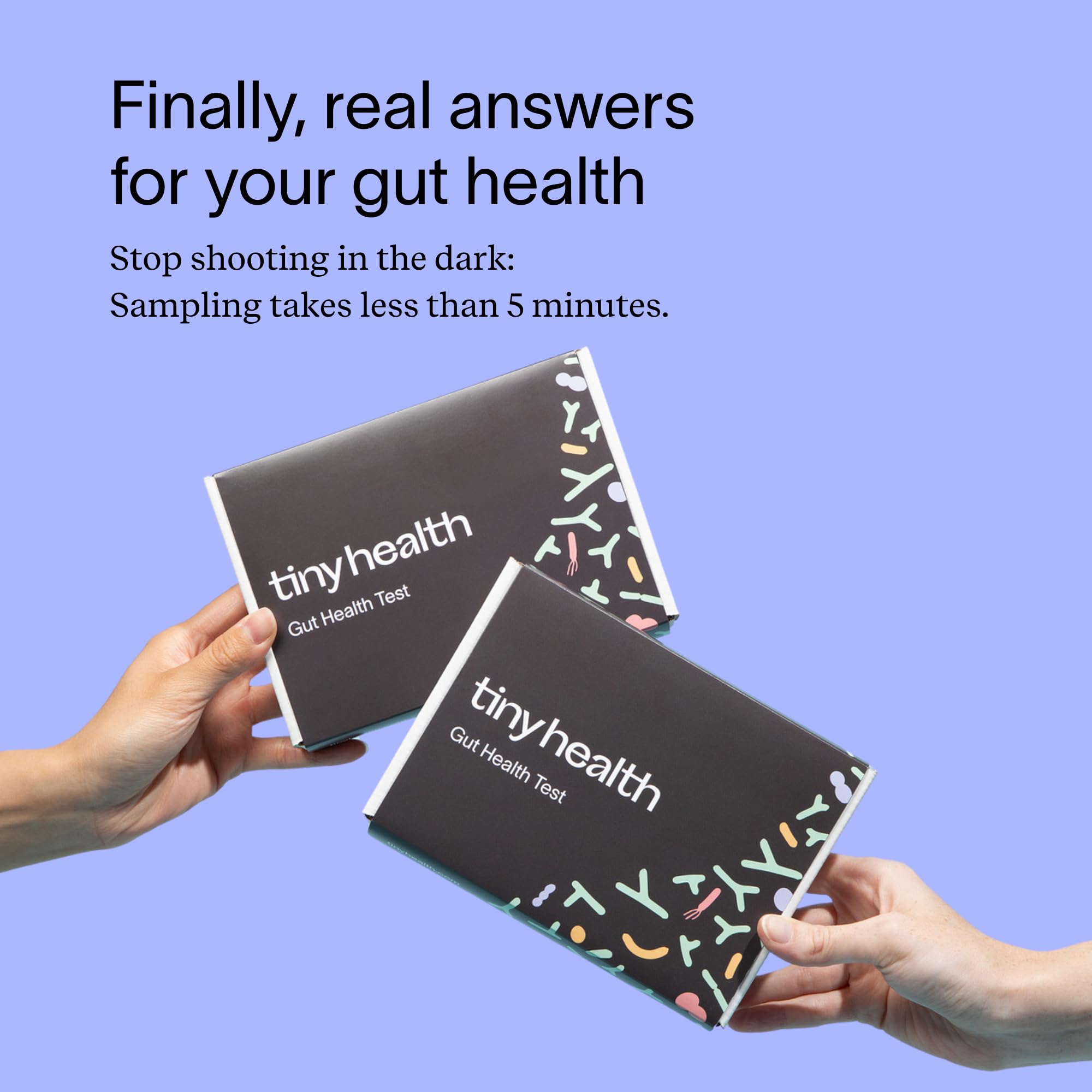 Tiny Health Gut Health Test Kit for Adults, Fast & Mess-Free, Home Test for Women and Men with Easy Ship-in Kit, 3-4 Weeks Results, Understand Biomarkers with Expert Insights Tiny HealthAu supplements
