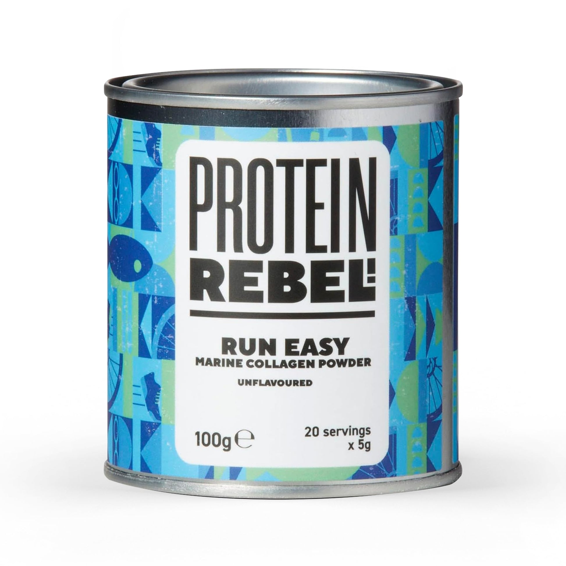 Protein Rebel - Run Easy Marine Collagen Powder for Running, Joint Support - Unflavoured Powder Collagen Protein RebelAu supplements