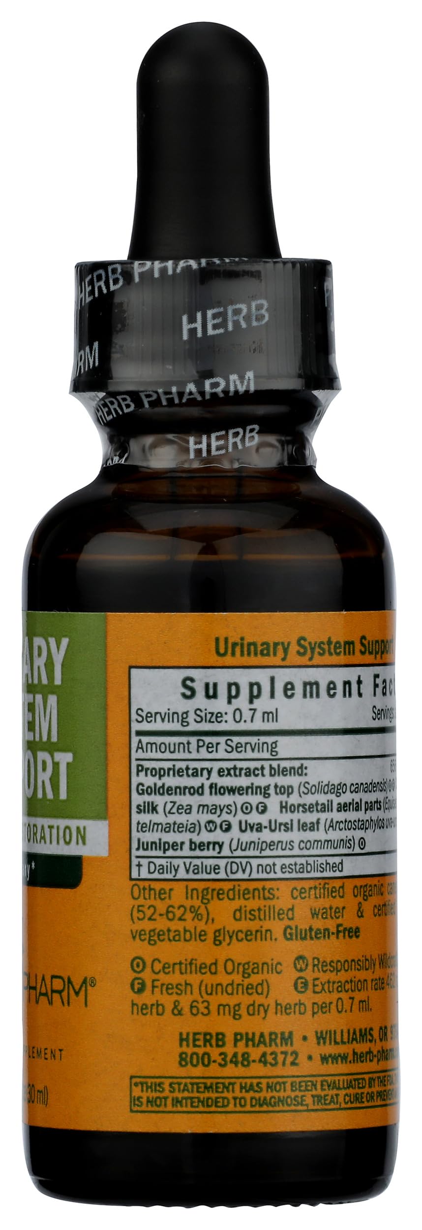 Herb Pharm, Urinary System Support, 1 Fl Oz Herb PharmAu supplements