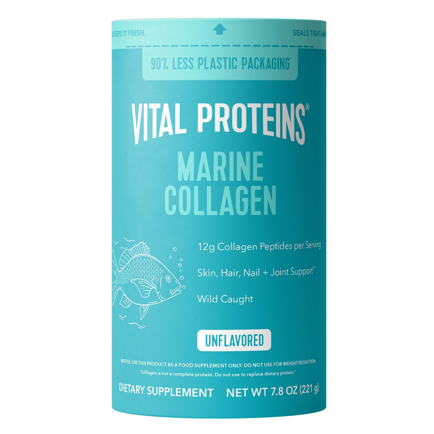 Vital Proteins Marine Collagen Peptides Powder Supplement for Skin Hair Nail Joint - Hydrolyzed Collagen Vital ProteinsUS supplements