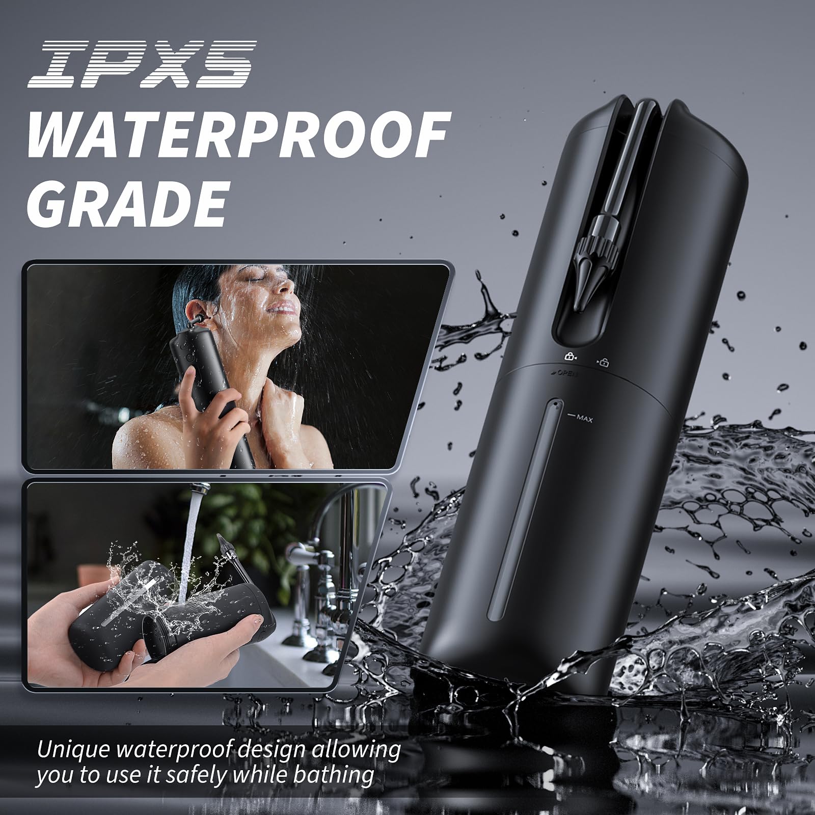 Ear Wax Removal - Electric Ear Irrigation Flushing System - Water Powered Ear LebbtlAu supplements