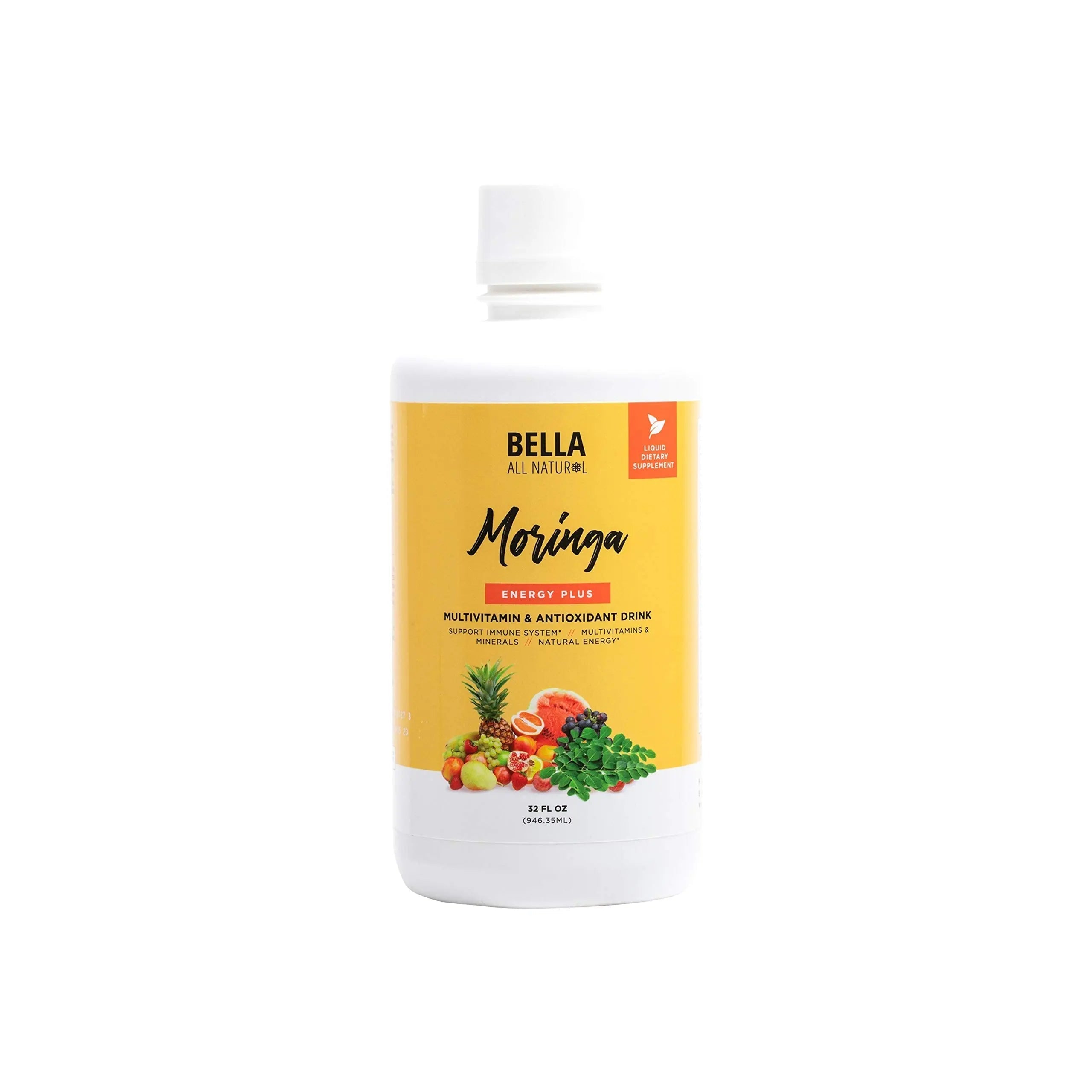 Bella All Natural Moringa Juice Energy Plus - Multivitamin and Antioxidant Drink - 32oz Bella All NaturalAu supplements