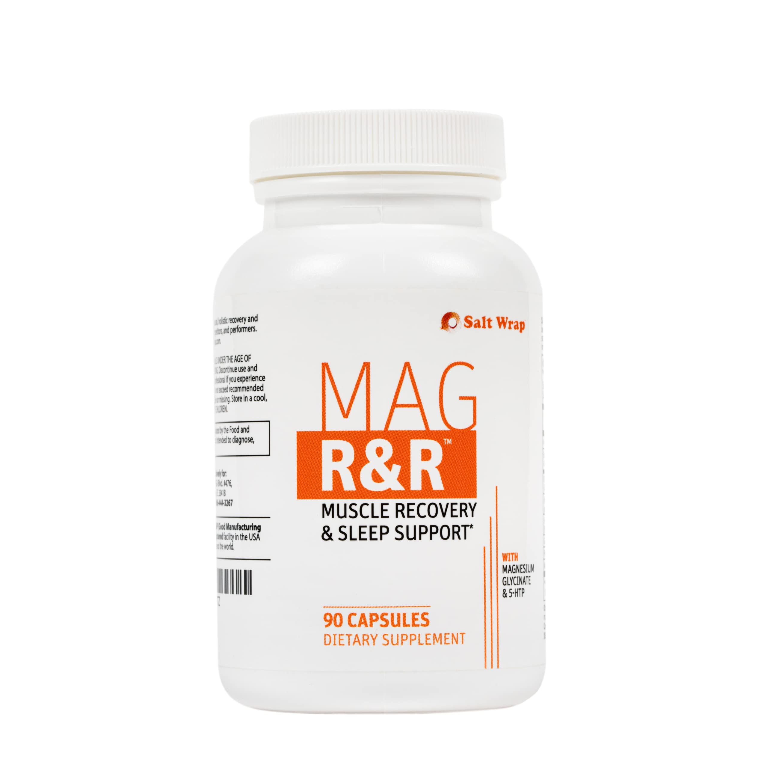 SaltWrap Mag R&R - Nighttime Muscle Cramps Support, Natural Sleep Support for Adults SaltWrapUS supplements