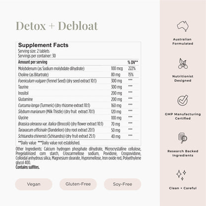 JSHealth Vitamins Detox and Debloat Liver Health Formula | Liver Detox Pills | Debloating JSHealthUS supplements