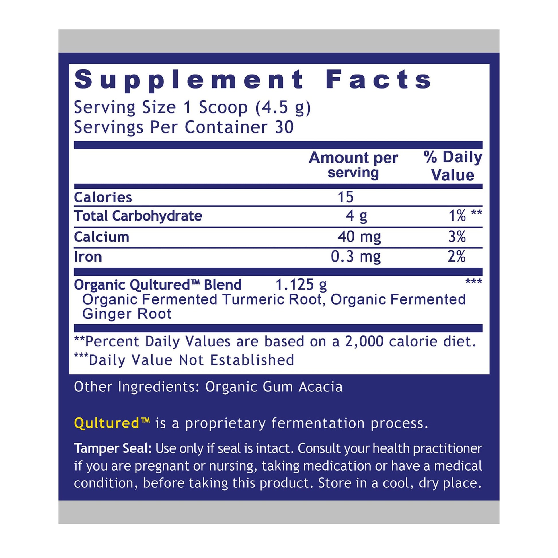 Premier Research Labs Premier Fermented Turmeric/Ginger Root - Probiotic Fermented Turmeric & Ginger Powder Supplement, Active Curcuminoids, Herbal Supplement - 4.7 Oz Premier Research LabsAu supplements