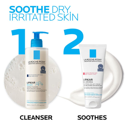 La Roche-Posay Lipikar Soothing Relief Eczema Cream, Face and Body La Roche-PosayUS supplements