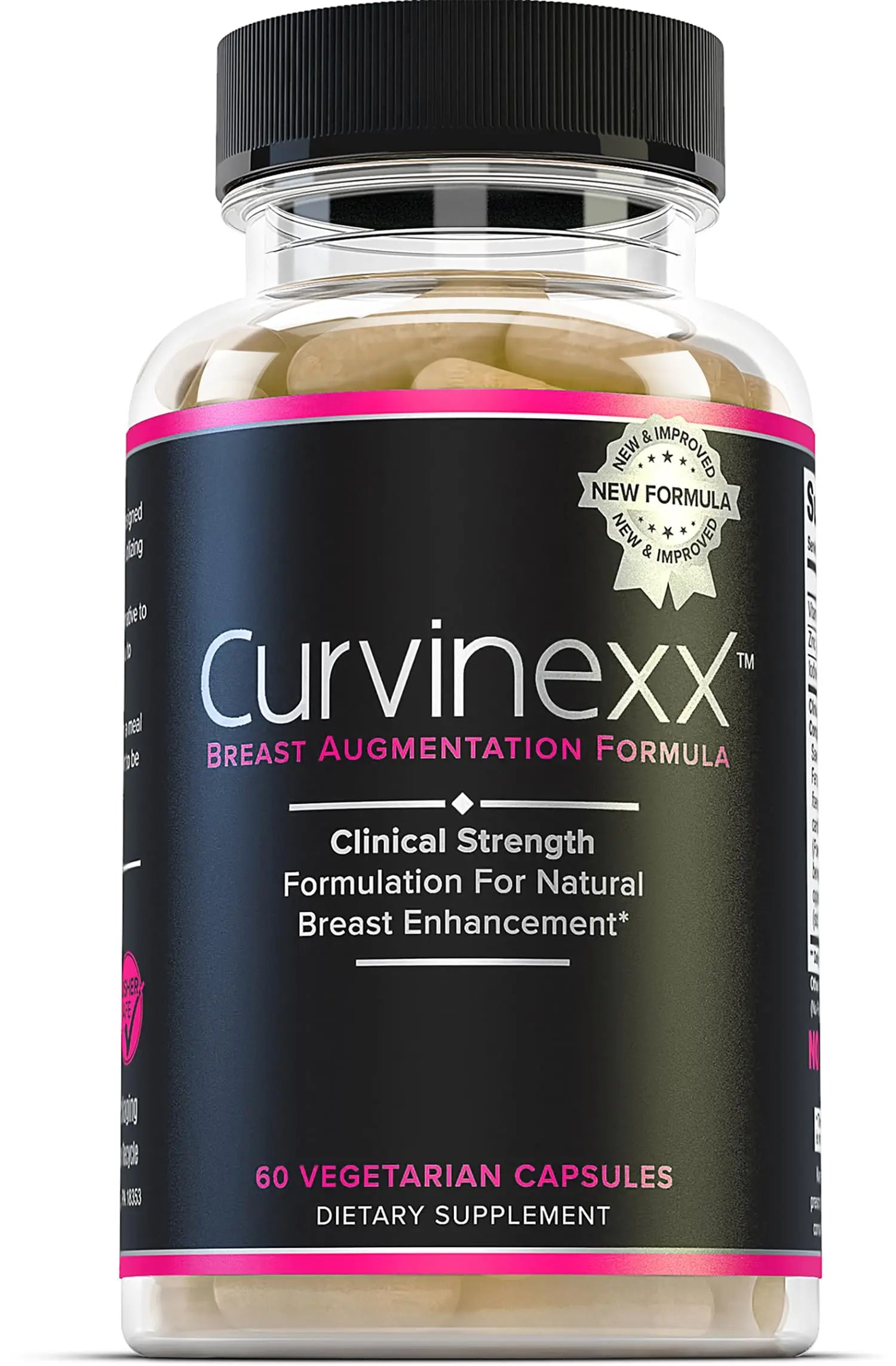 CURVINEXX (3 Bottles) - Natural Breast Toning and Firming Supplement. Lift, Firm and Enhance your Bust Naturally... Curvinexxnz supplements