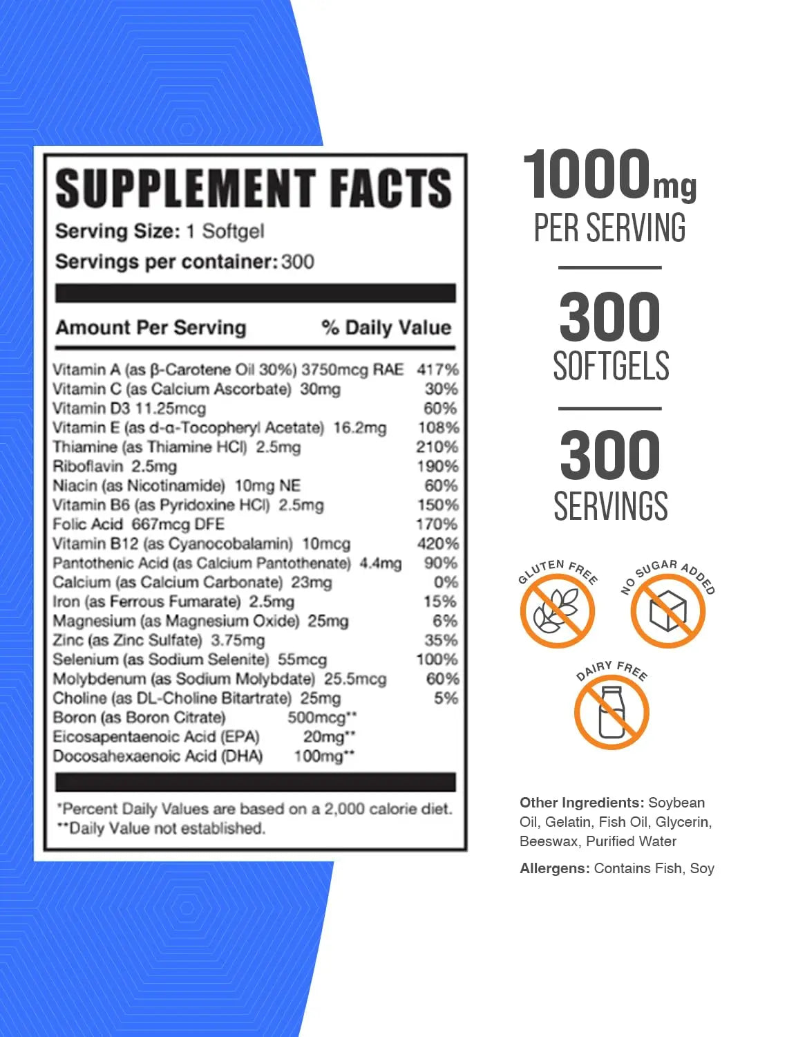 BulkSupplements.com Multivitamin for Women Softgels - Women's Multivitamin with Iron, Multimineral Supplement, with Fish Oil BulkSupplementsAu supplements