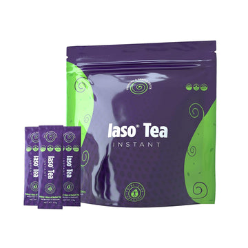 TLC Total Life Changes IASO Natural Detox Instant Herbal Tea - Expiration Date on the Top Total Life ChangesUS supplements