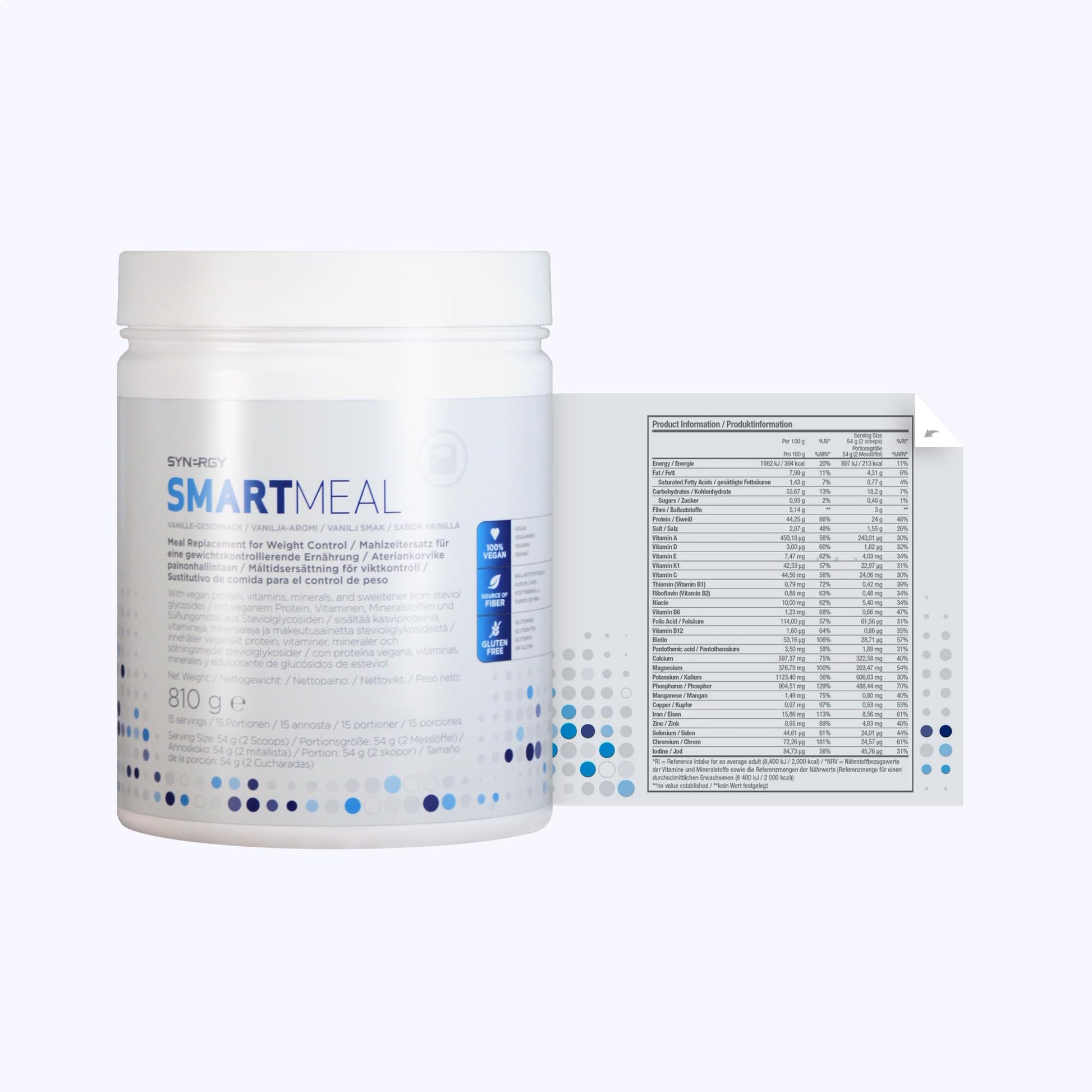 Synergy Worldwide Smartmeal 810 g | 24g protein powder meal replacement Synergy WorldwideAu supplements