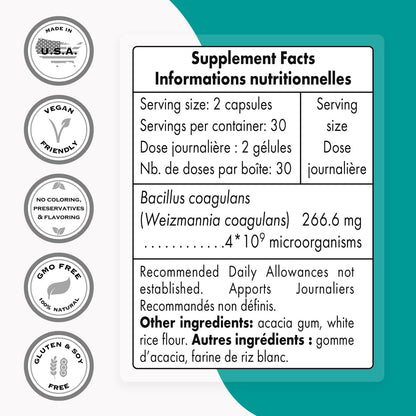 Supersmart - Bacillus Coagulans Probiotic 4 Billion CFU per Day (High Absorption) SupersmartUS supplements