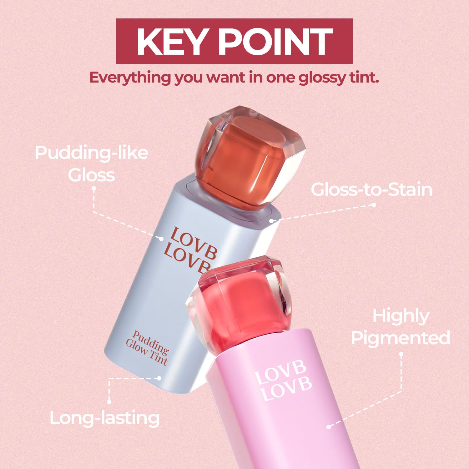 LOVB LOVB Pudding Glow Korean Lip Tint | Natural Lip Stain | Gloss to Stain | Long-Lasting & Non-Sticky | Lightweight Lip Tint | 0.14 oz. (04 SUNSET BEIGE) LOVB LOVBAu supplements