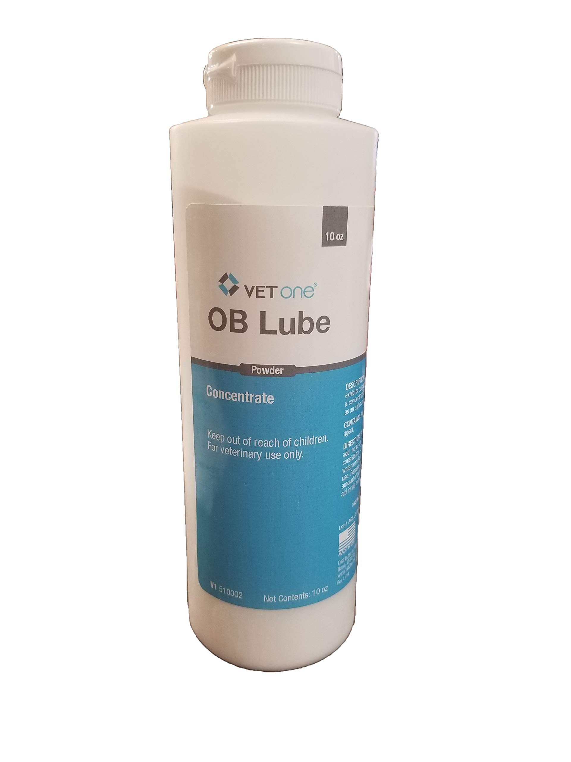 VetOne OB Lube Powder Concentrate 10 oz Lubricating Livestock Obstetrical Vet OneUS supplements