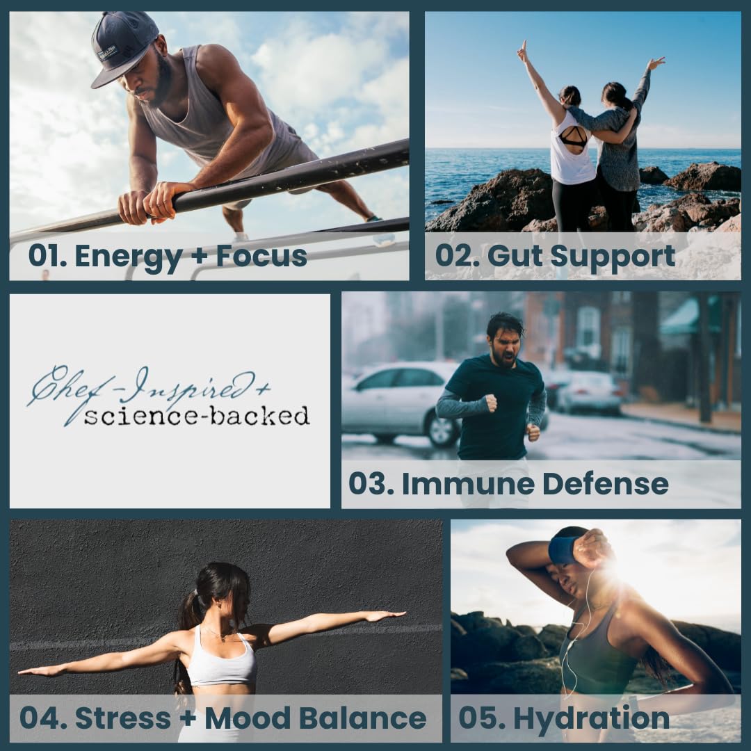 ELYXaR Daily Superfood Complex - Supplement Powder - 60+ Vitamins, Minerals, Wholefood-Sourced Ingredients, Stress Adaptogens, Pro & Prebiotics, Digestive Enzymes, & Electrolytes - 30 Servings apotheka superfoodsAu supplements