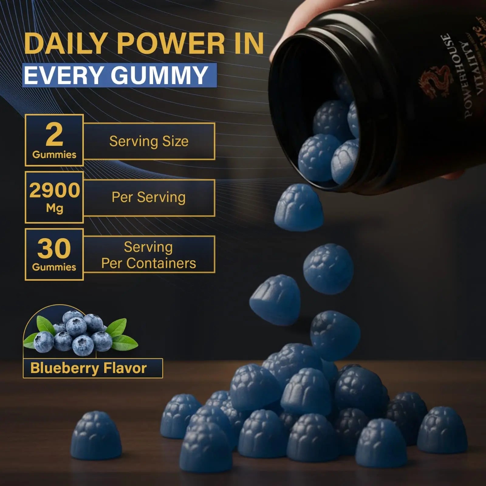 Powerhouse Vitality LifeRevive - Overall Vitality Boost | Vitamin Gummies for Men & Women Powerhouse Vitalitynz supplements