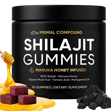 TOGOLIUN Primal Compound Shilajit Gummies for Men,with Manuka Honey, Organic Monk Fruit & Fulvic Acid, Shilajit Gummies Energy Supplements, 30 Gummies TOGOLIUNAu supplements
