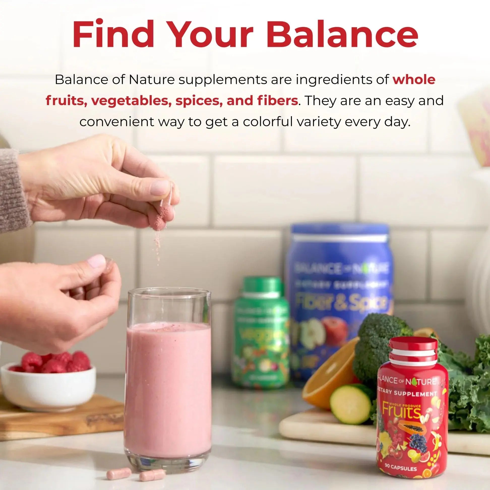 Balance of Nature Whole Fruits Supplement with Superfood Fruits Balance of NatureAu supplements