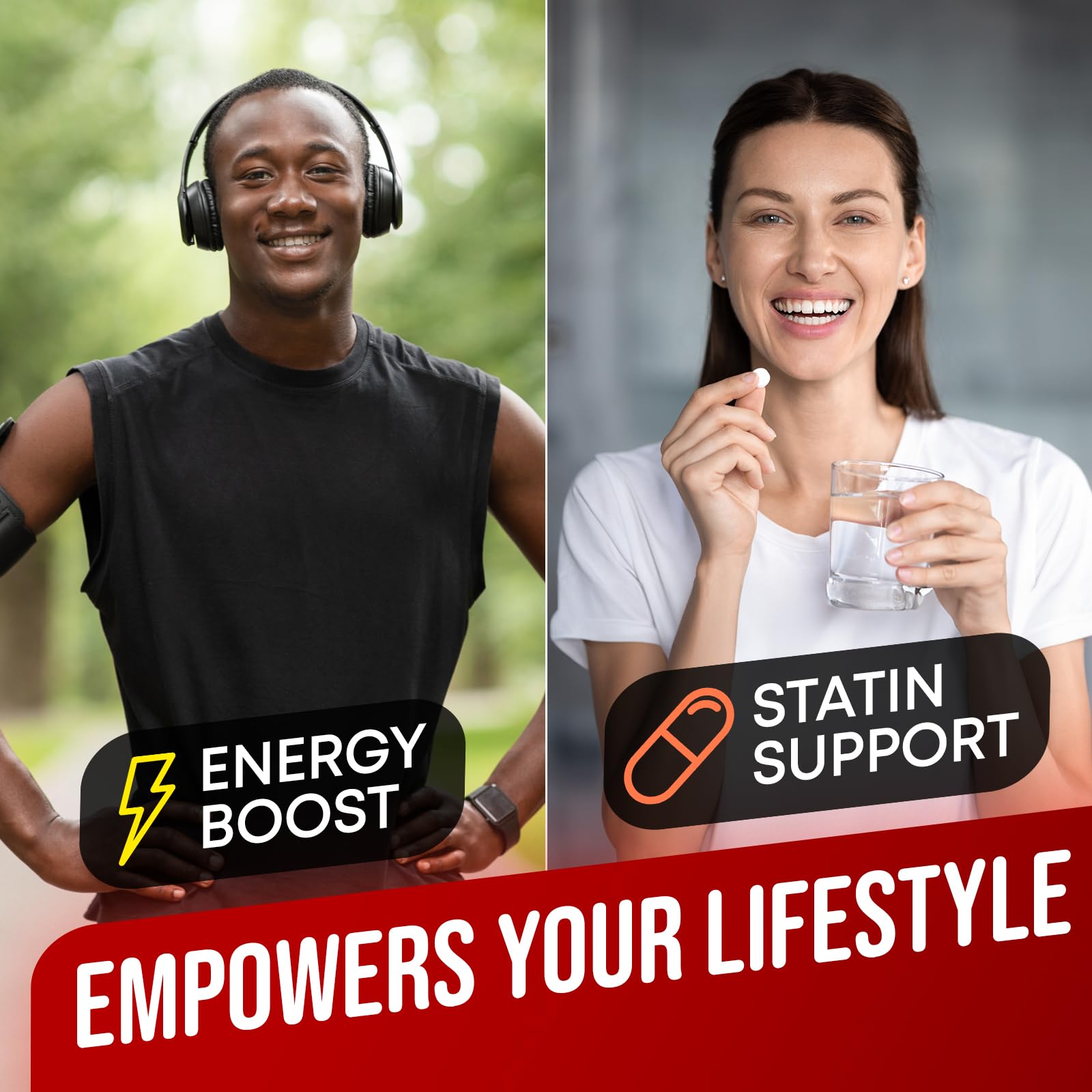 JOYLI Nutrition 2 Pack CoQ10 500mg - High Absorption Coenzyme Q10 Supplement - Co Q 10 for Energy & Vitality - Alternative to CoQ10 400mg & 300mg - 240 Softgels JOYLI NutritionUS supplements