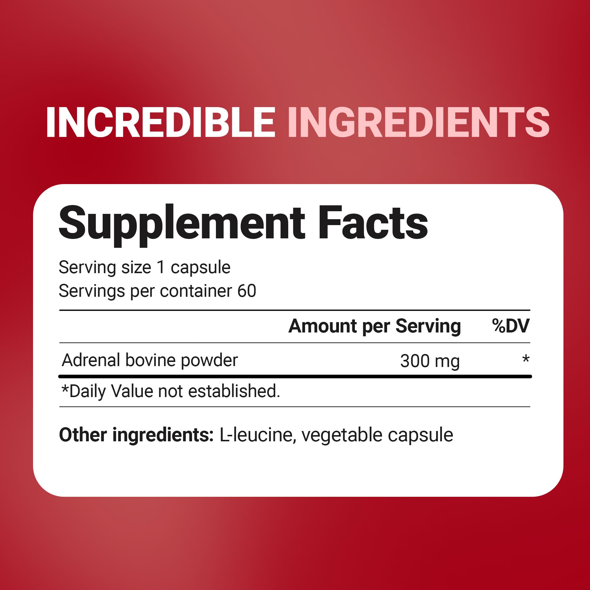 Dr. Berg Adrenal Glandular - Hormone Balance Formula That Supports Healthy Adrenal Function - Adrenal Support Supplement - 60 Capsules Dr. Berg NutritionalsAu supplements