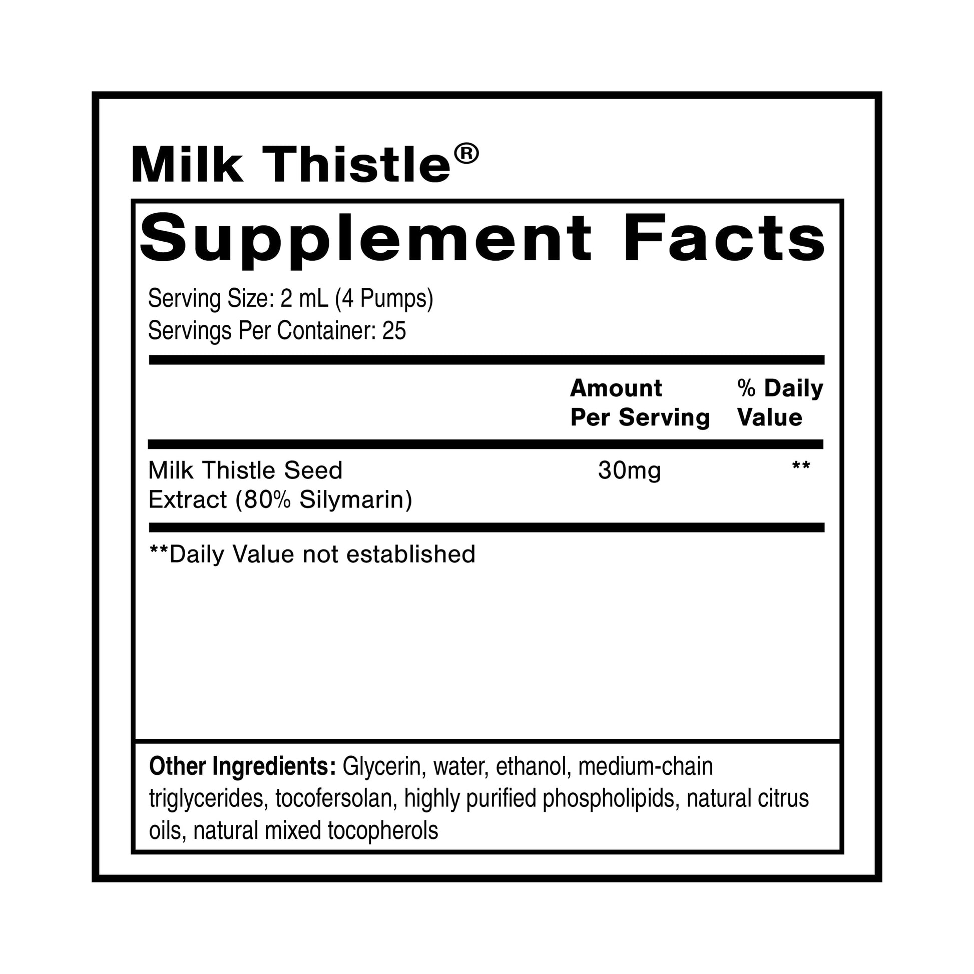 Quicksilver Scientific Nanoemulsified Milk Thistle - Silymarin Liquid with Liposome Delivery System - Immune, Detox + Liver Cleanse Support (1.7oz / 50ml) Quicksilver ScientificUS supplements
