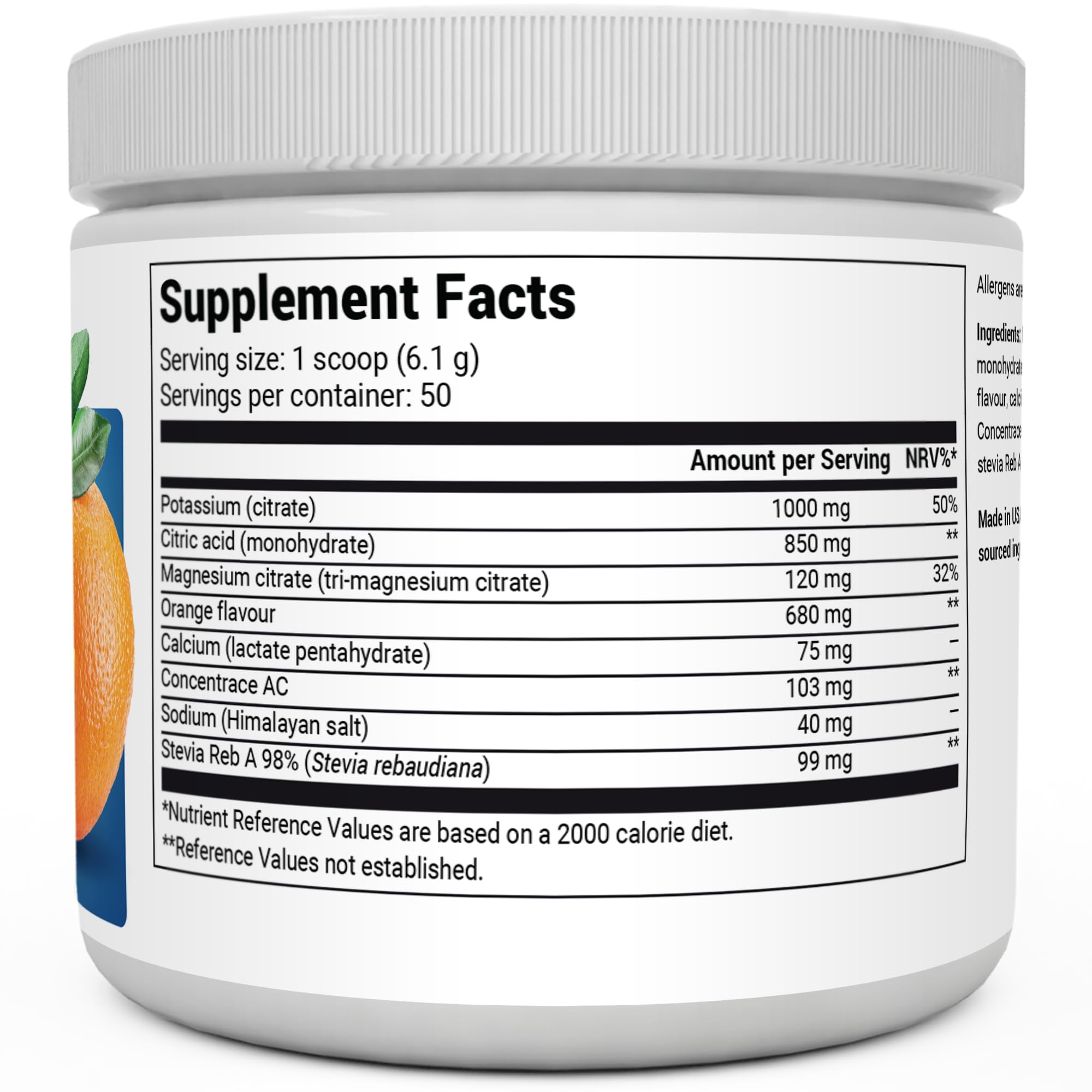 Dr. Berg Electrolyte Powder - Electrolyte Drink Supplements with 1000mg Potassium Dr. Berg NutritionalsUS supplements