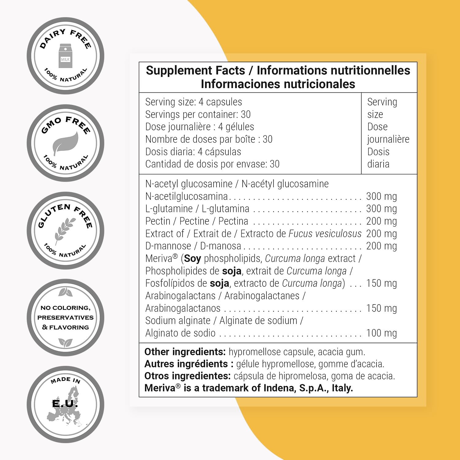 Supersmart - Lectin Flush - Lectin Blocker Shield Supplement - Digestive Support & Detox - Intolerances & Food Allergies - Intestinal Health | Non-GMO & Gluten Free - 120 Vegetarian Capsules SupersmartAu supplements