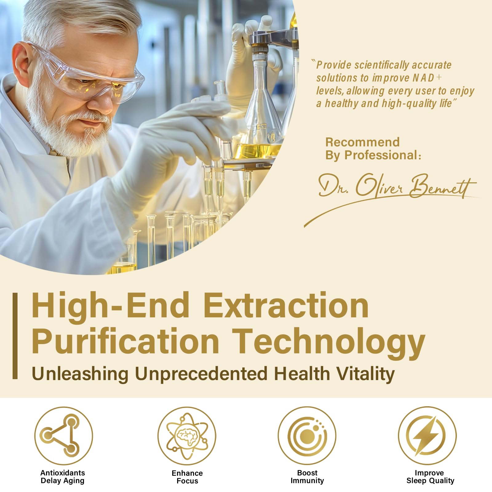 120 Capsules-NMNH (Dihydronicotinamide Mononucleotide), NAD Supplement to Boost NAD+ Levels as We Age (May Be More Effective Than Nicotinamide Riboside), NMNH Supplement for Anti-Aging VVQAu supplements