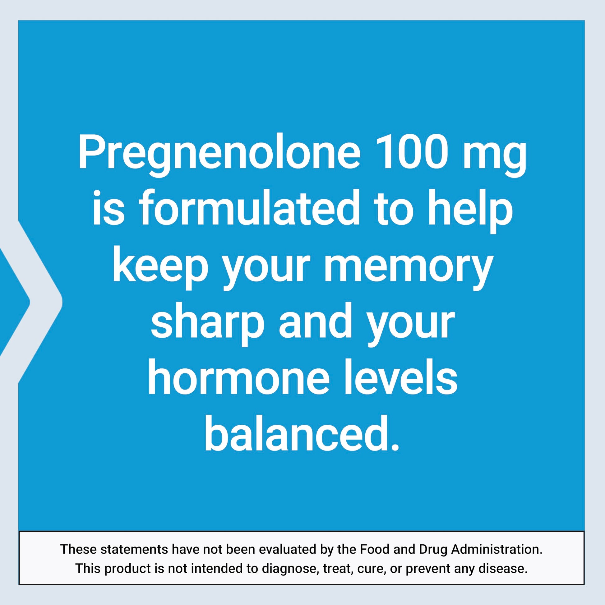 Life Extension Pregnenolone - Hormone Balance Supplement for Healthy Hormone Levels, 100 mg - Hormone Balance, Memory, Focus, Cognitive Health - Gluten-Free, Non-GMO, 100 Capsules Life ExtensionAu supplements