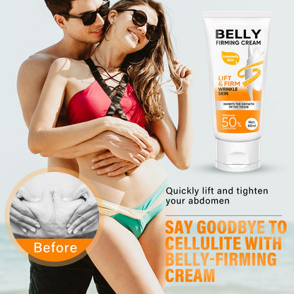 B Flat Belly Firming Cream, Skin Tightening & Cellulite Cream, Moisturizing Firming Lotion Weeping Willow Oil CoUS supplements