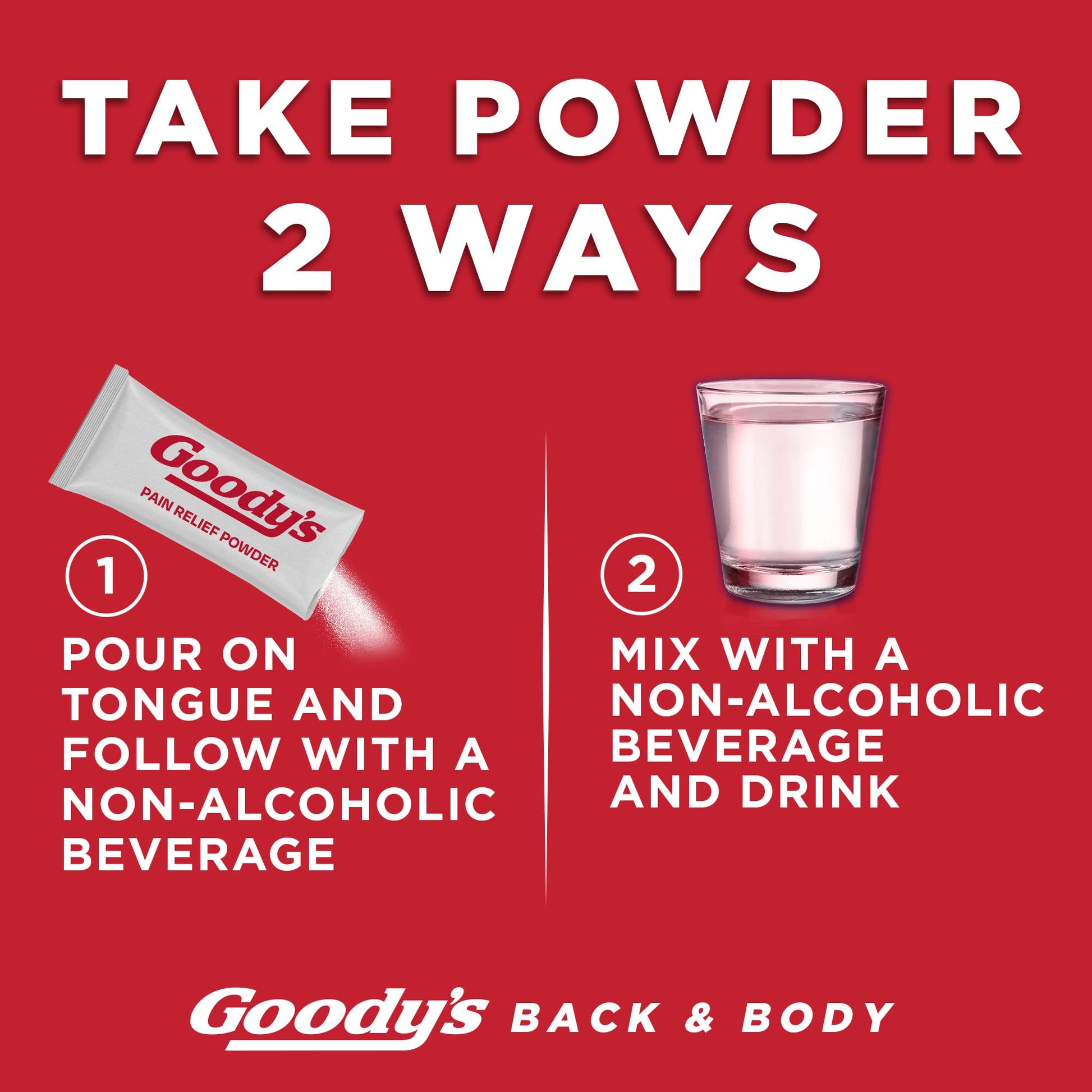 Goody's Back and Body Pain Relief Powder, 24 ct (Pack of 4) Goody'sAu supplements
