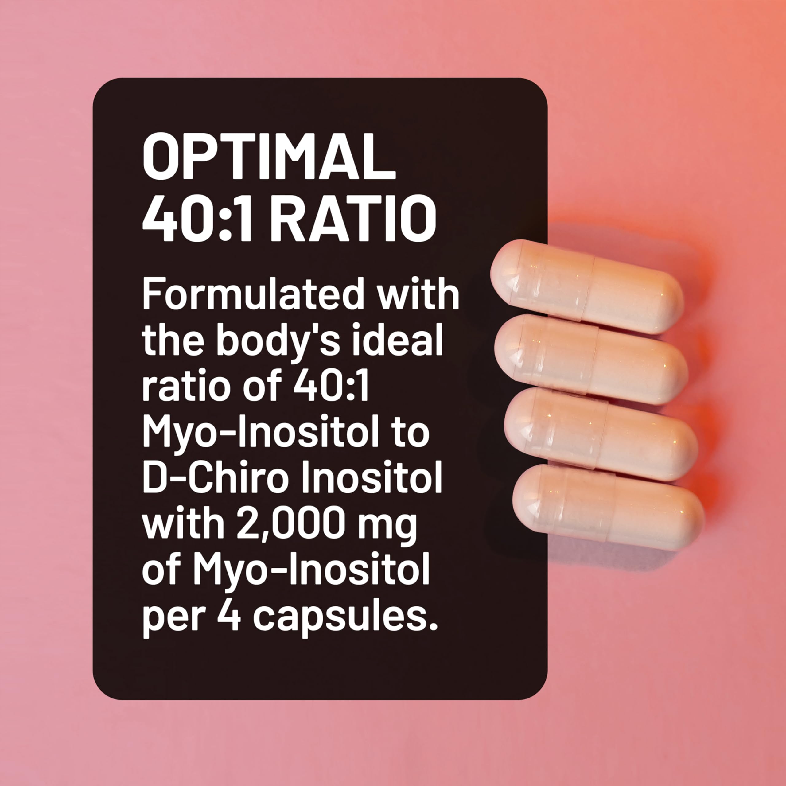 NatureWise Myo-Inositol & D-Chiro Inositol Supplement for Women - Fertility Supplements for Women - Ideal 40:1 Ratio - Myo Inositol 2000mg - Non-GMO, Vegan, USA Manufactured - [30-Day Supply] NatureWiseAu supplements