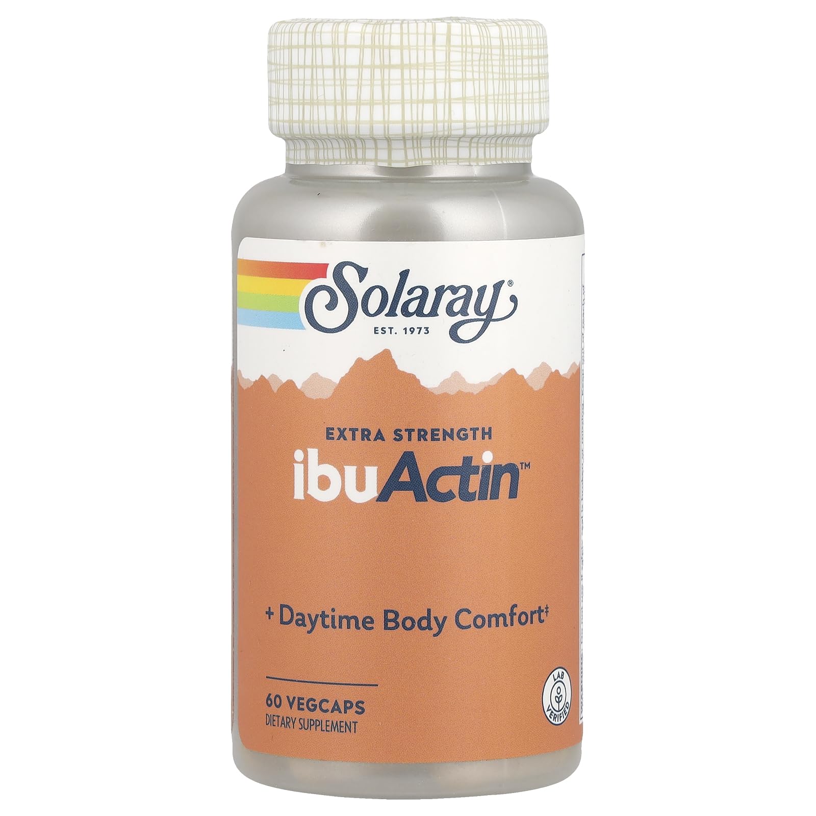 SOLARAY Ibuactin - Turmeric and Ginger Supplement for Men and Women, Body Comfort Supplement, Turmeric & Ginger Capsules - 60 Count VegCaps SOLARAYAu supplements