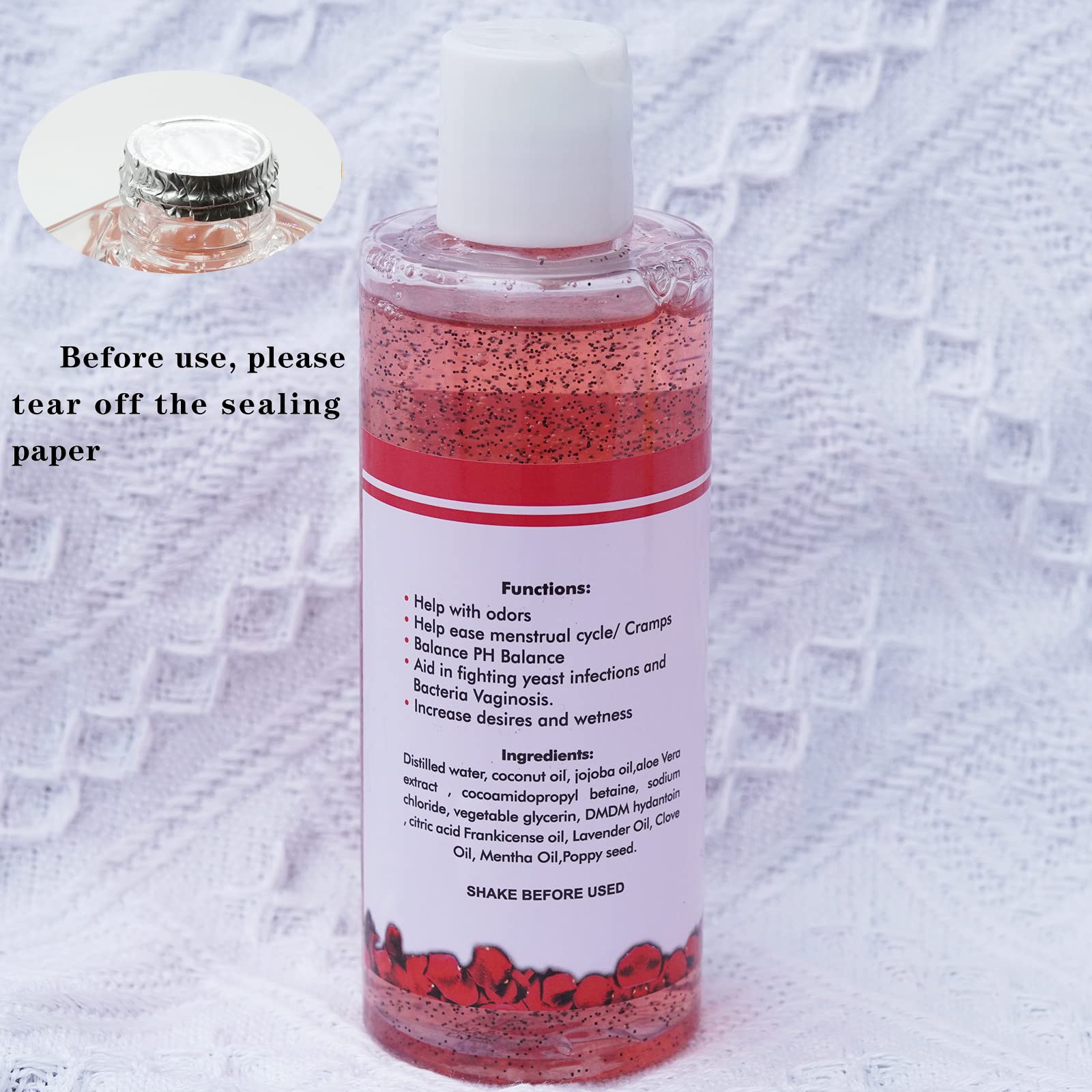 forvirness Feminine Wash with Cleaning Factor, Vaginal Wash - Clean, Remove Odor, pH Balance forvirnessAu supplements