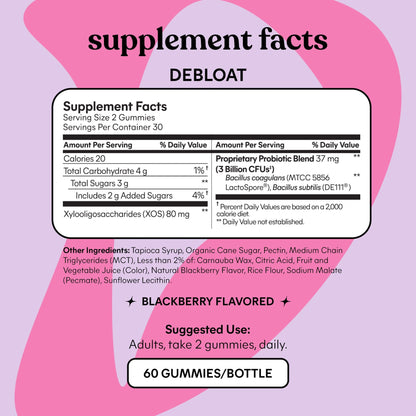 Lemme Debloat and Burn - Metabolism, Bloat Support, Gut Health & Weight Management LemmeUS supplements