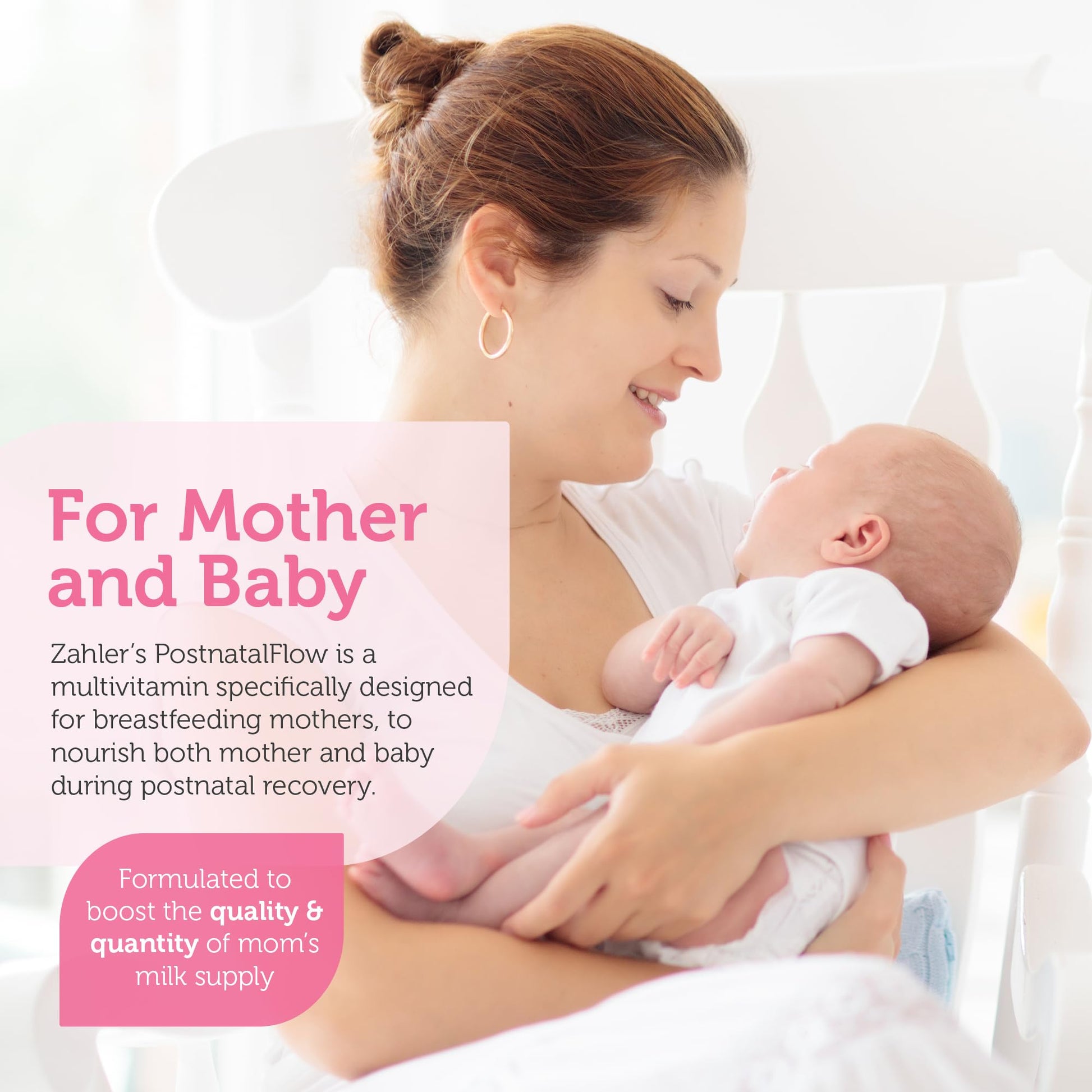 Zahler Postnatal Flow for Advanced Lactation Support, Breastfeeding + Postnatal Support, 120 Tablets. ZahlerAu supplements