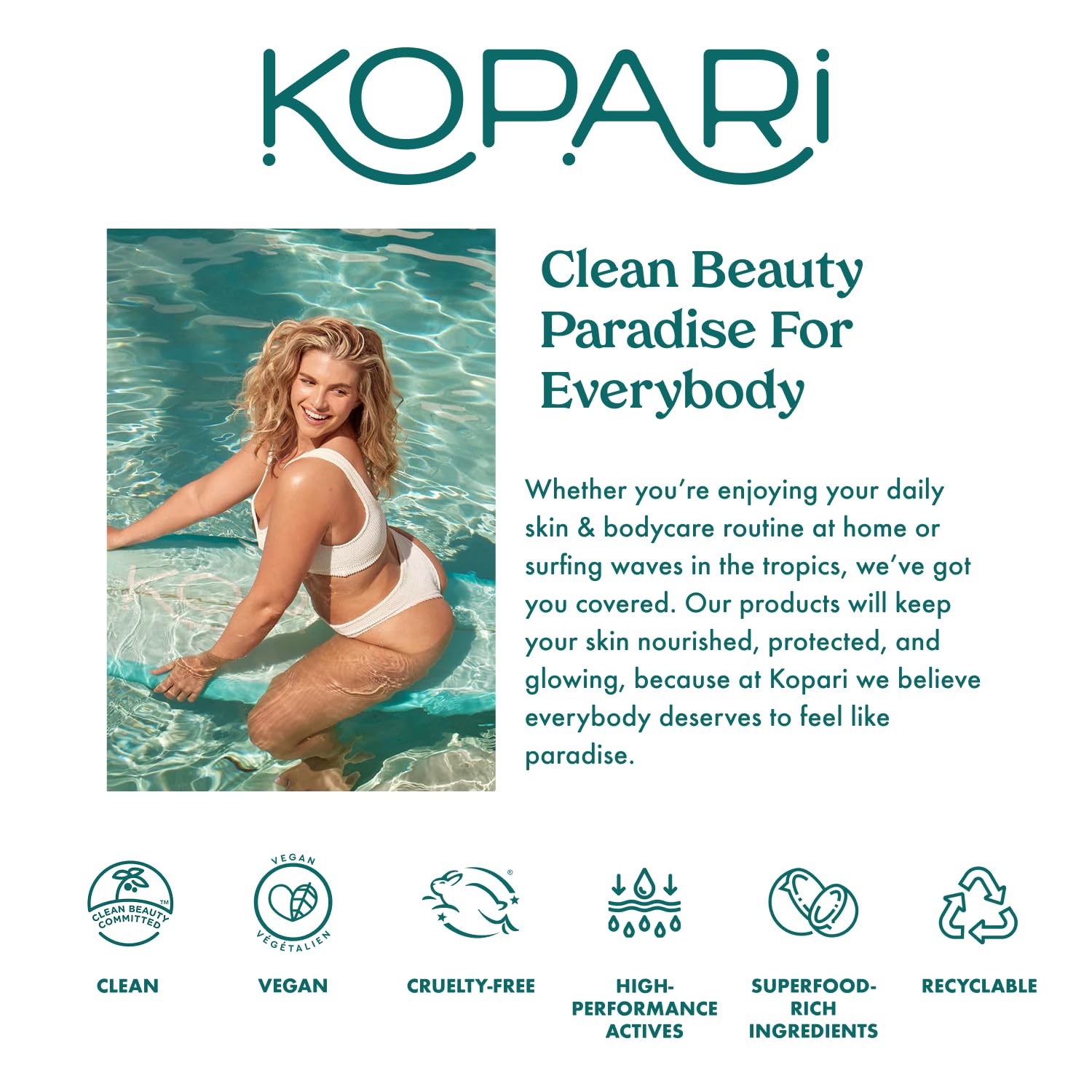 Kopari Coconut Lip Glossy | Nude Tint Birthday Suit | Vegan Hydrating Moisturizing Lip Oil Vitamin E Shea Butter Long Wear High Shine Non Sticky | Clean Plant Based Non Toxic Balm Paraben Free KopariAu supplements