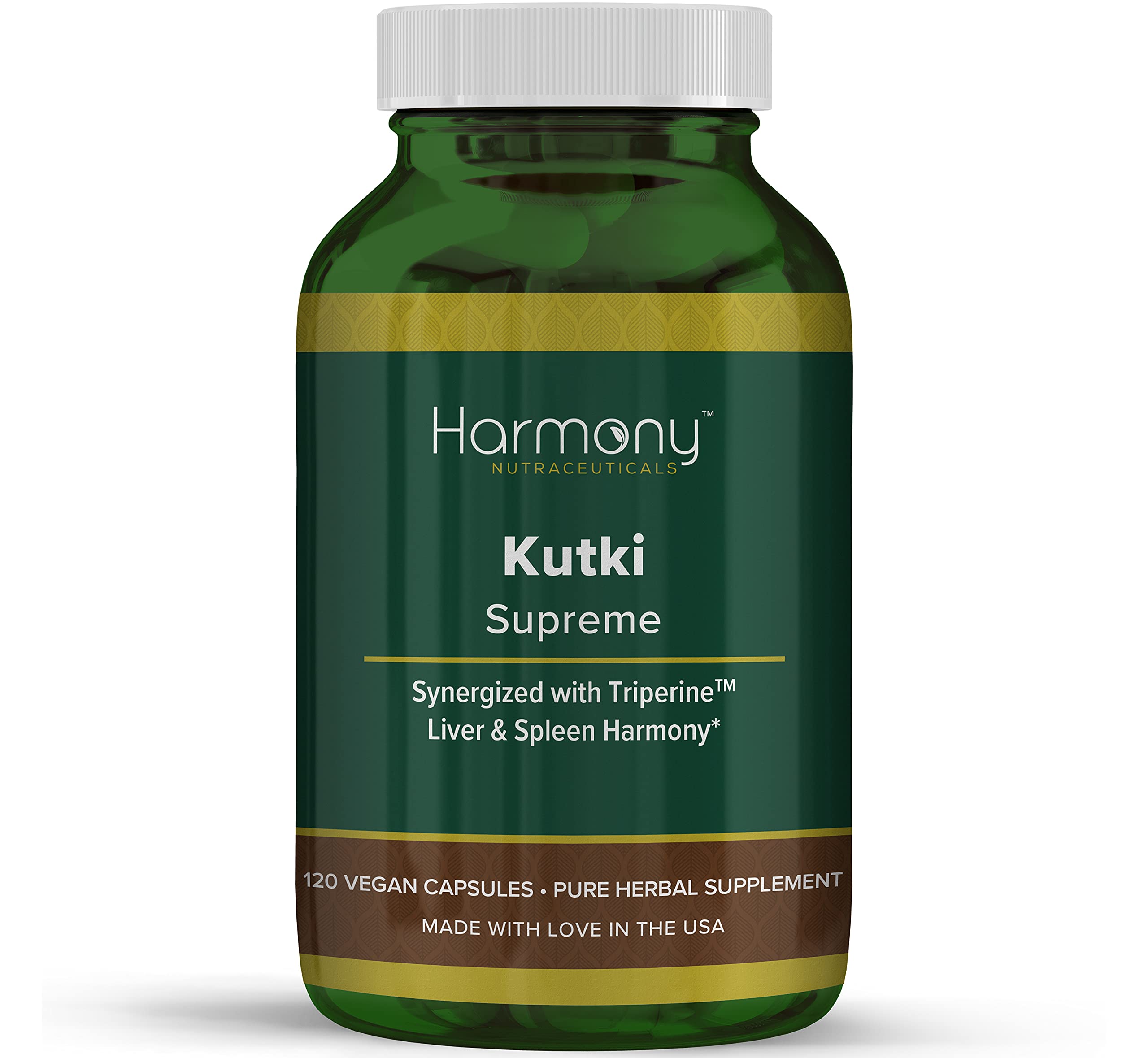 Kutki Supreme - Harmony Nutraceuticals Ayurvedic Medicine for Healthy Skin, Immune and Respiratory Systems - 120 Vegan Organic Capsules Harmony NutraceuticalsAu supplements
