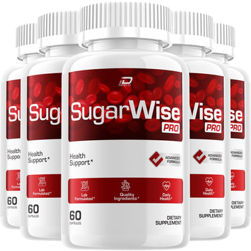 SugarWise Capsules – SugarWise Pro Natural Blend Daily Health Vitamins Supplement (5 Pack - 300 Capsules) IndeloAu supplements