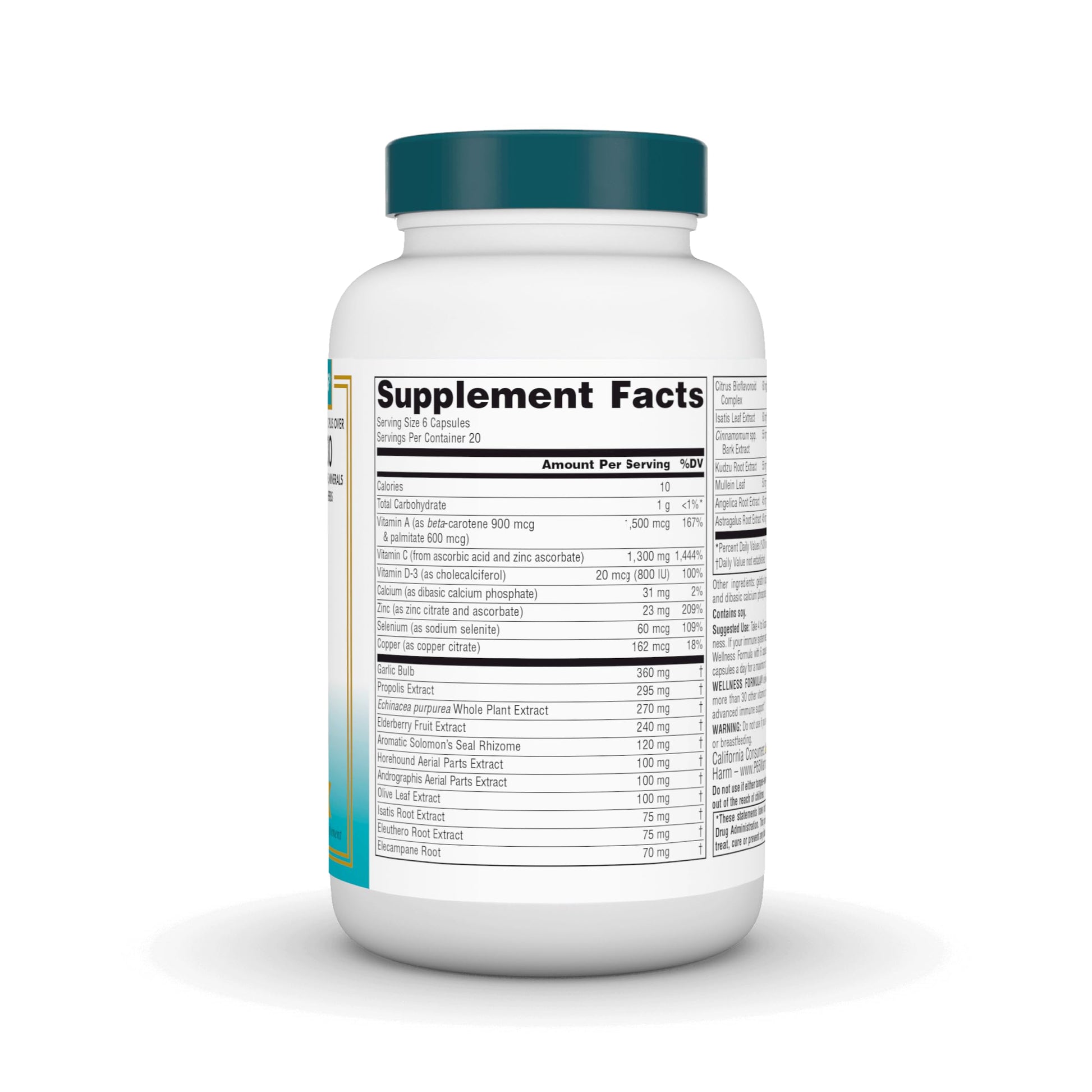 Source Naturals Wellness Formula Bio-Aligned Vitamins & Herbal Defense for Advanced Immune Support* - Dietary Supplement & Immunity Booster - 120 Capsules Source NaturalsAu supplements