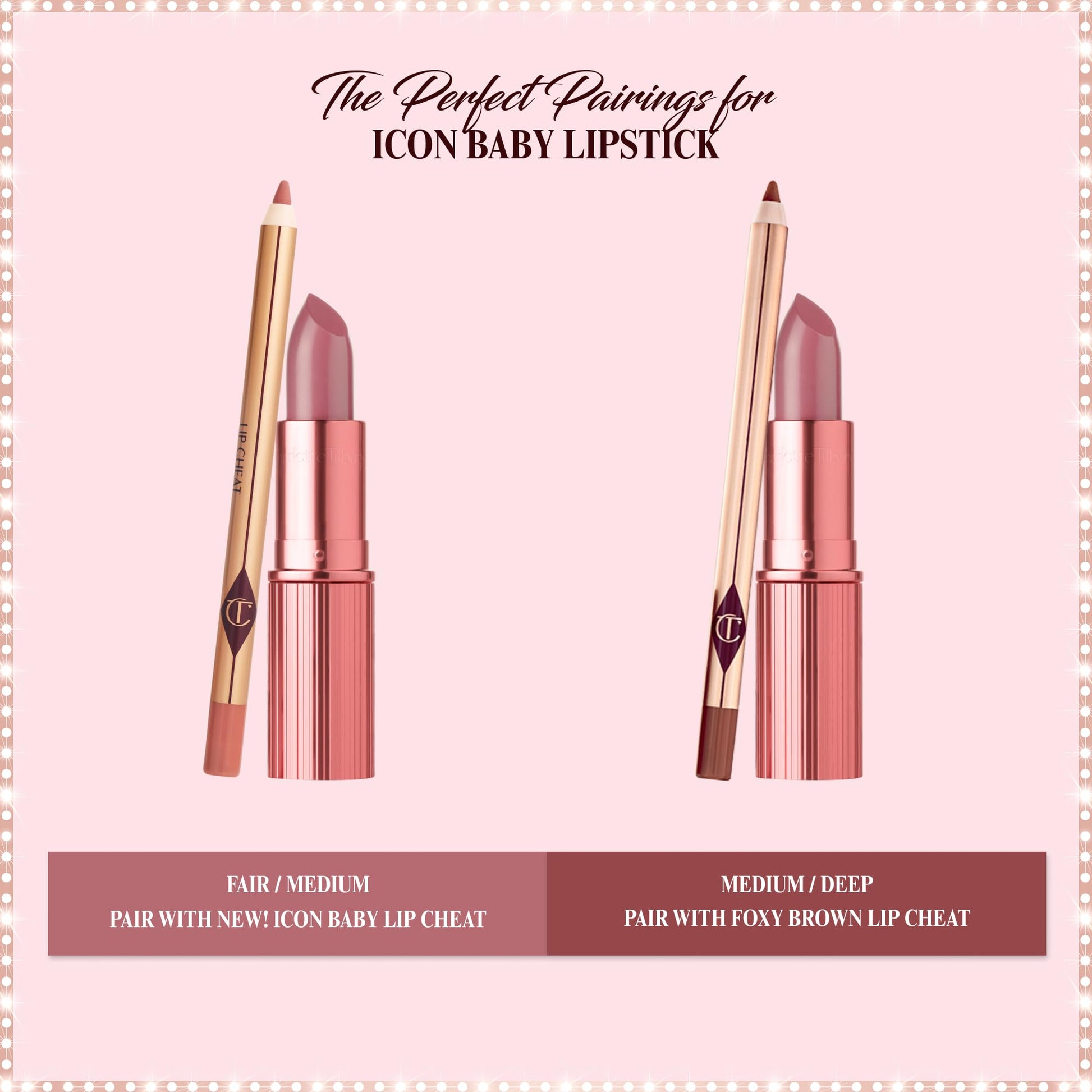Charlotte Tilbury Lip Cheat Lip Liner Pencil - Gives Lips a Fuller-Looking, Defined Pout - Enriched with Jojoba Oil & Hyaluronic Acid - Waterproof, Smudge-Proof & Transfer-Proof - Foxy Brown Charlotte TilburyAu supplements
