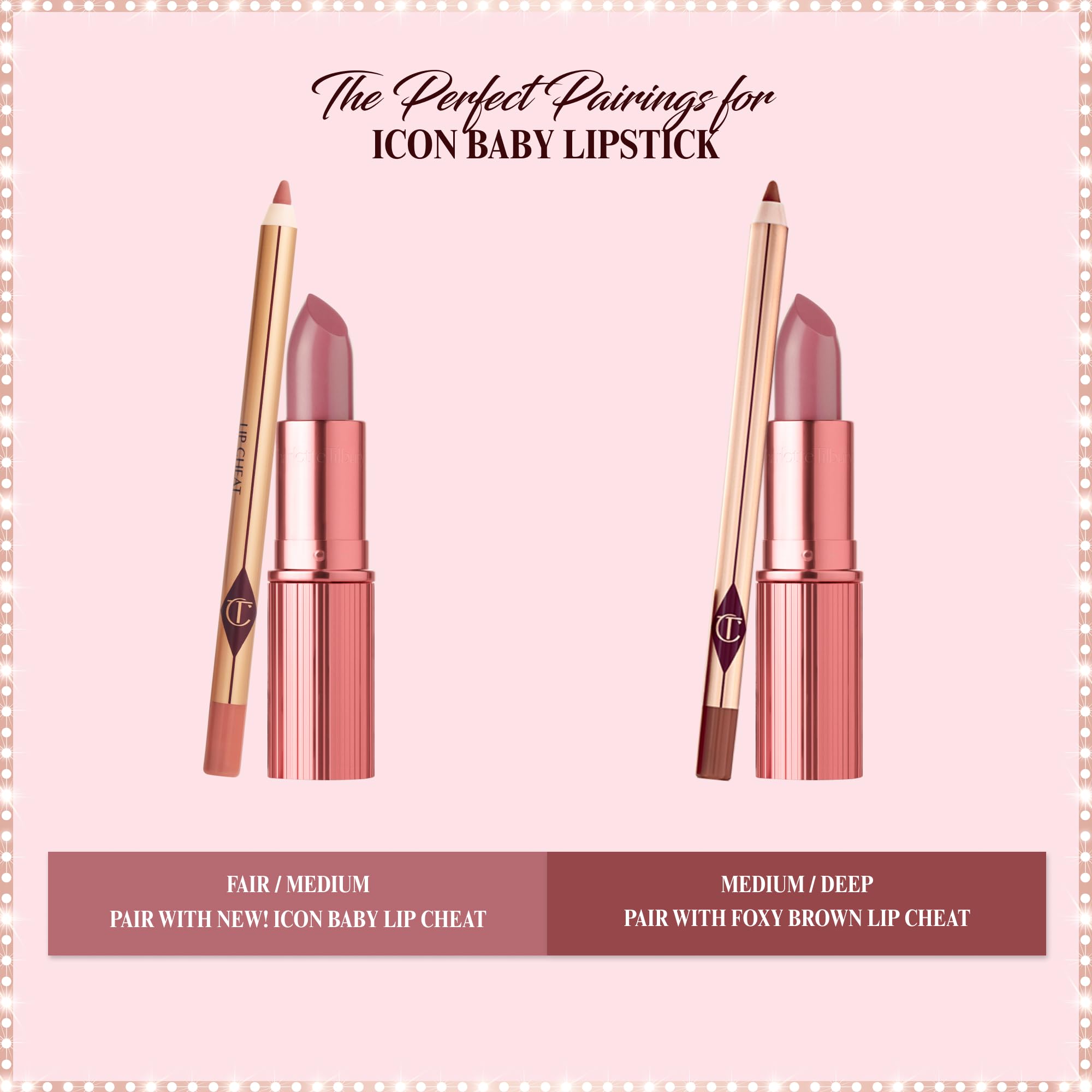 Charlotte Tilbury Lip Cheat Lip Liner Pencil - Gives Lips a Fuller-Looking, Defined Pout - Enriched with Jojoba Oil & Hyaluronic Acid - Waterproof, Smudge-Proof & Transfer-Proof - Foxy Brown Charlotte TilburyAu supplements