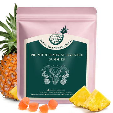 KLKIT Premium Feminine Balance Gummies, Pineapple Vaginal Probiotics for Women, pH Balance Feminine Gummies for Immune Support, Vegan & Gluten Free, 60 Count (30 Servings) KLKITAu supplements